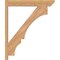 Ekena Millwork Balboa Slat Smooth Outlooker, Western Red Cedar, 5 1/2"W x 30"D x 36"H OUT06X30X36BOA06SWR - alternate 2